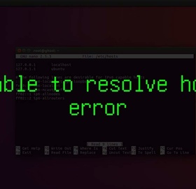 Заметка Команда sudo возвращает ошибку «unable to resolve host» Фото Команда sudo возвращает ошибку «unable to resolve host»